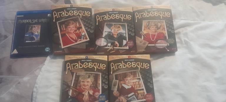 MURDER SHE WROTE SERIES 1 TO 6 BLU RAY
