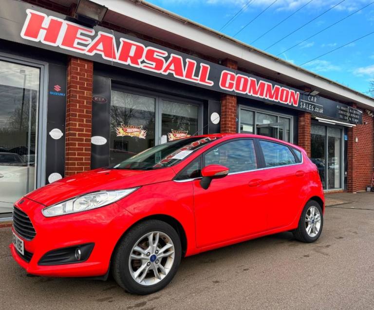 2014 64 FORD FIESTA 1.25 ZETEC HATCHBACK 5DR PETROL MANUAL EURO 5 (82 PS)