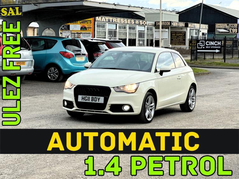 2011 Audi A1 1.4 TFSI Sport 3dr S Tronic HATCHBACK Petrol Automatic