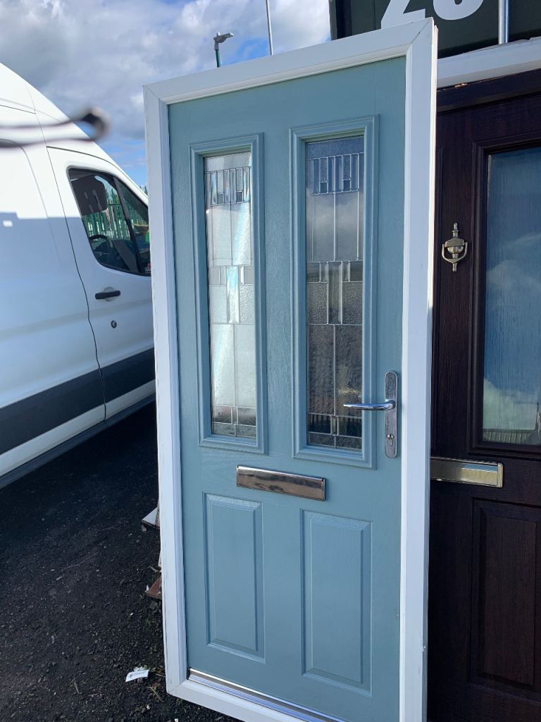 Composite front door with keys Free same day local  delivery 