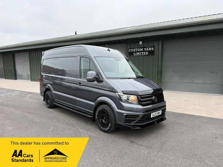 VOLKSWAGEN CRAFTER TRENDLINE 2.0TDI 140 MWB GREY EURO 6 ***VAT INCLUDED***