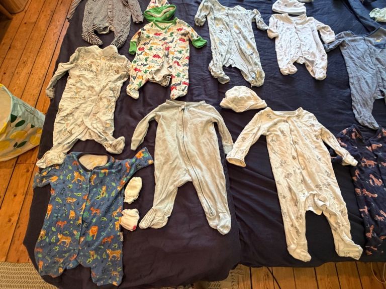 Baby boy clothes bundle sleepsuits