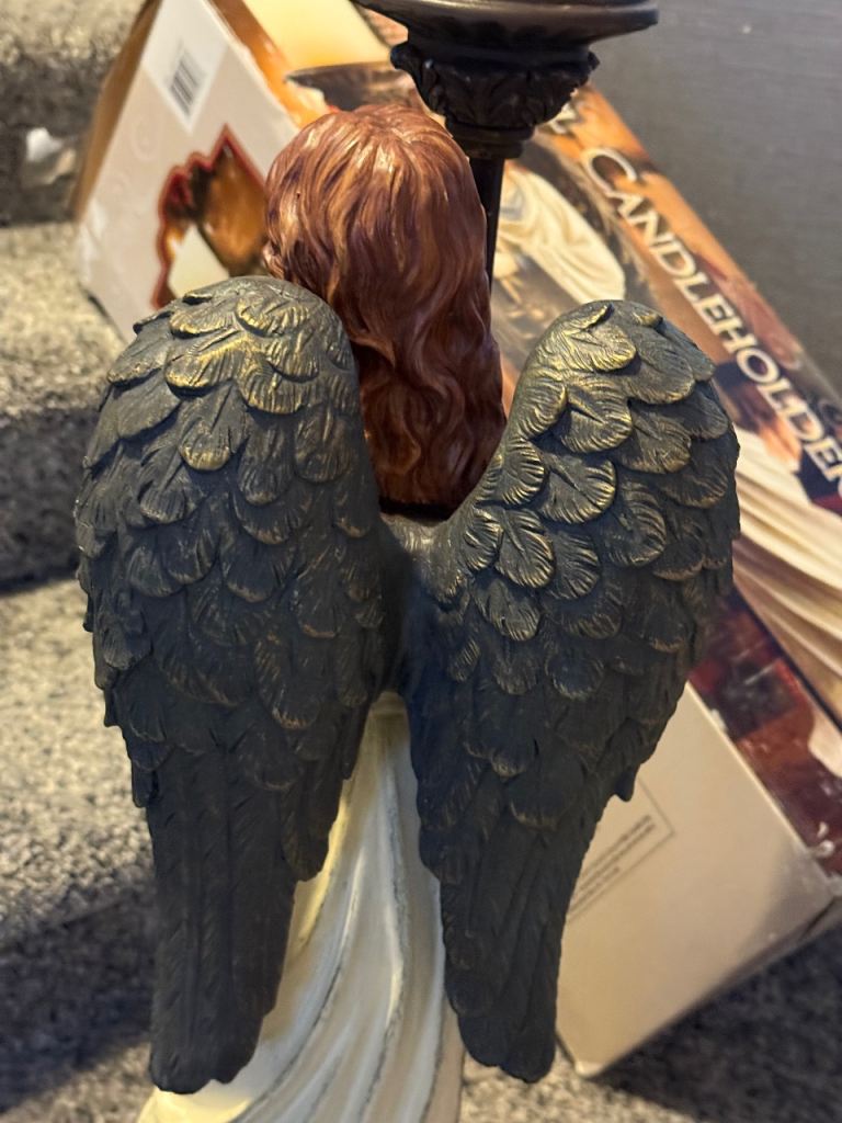 Christmas Angel candle holder 