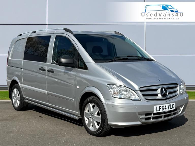 2015 Mercedes-Benz Vito 116 CDI Dualiner L1 Automatic Eu5 163PS - NO VAT Crew Van Diesel Automatic