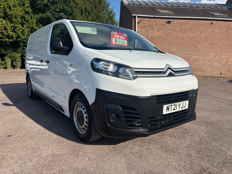 2021 Citroen Dispatch 1000 1.5 BlueHDi 100 Van Enterprise ONE OWNER  PANEL VAN Diesel Manual