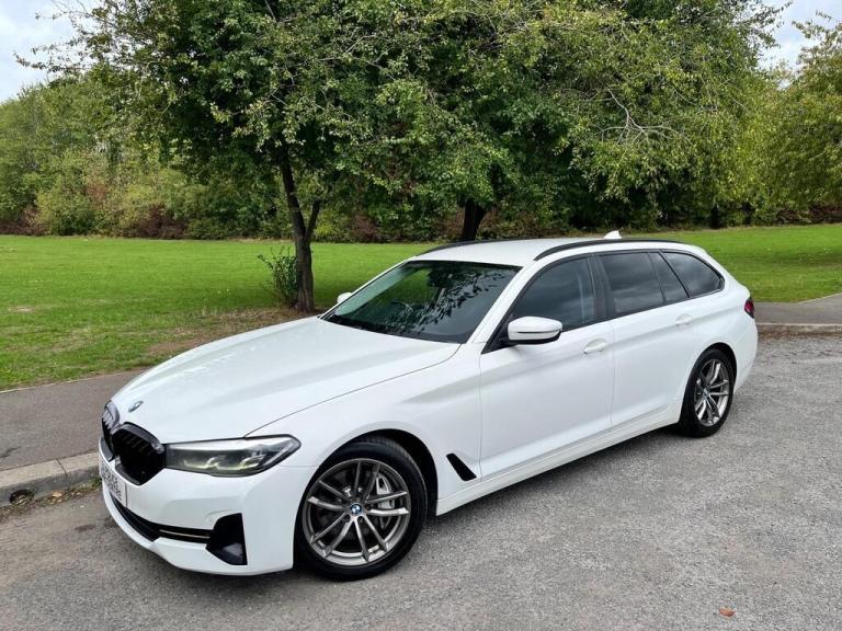 2021 71 BMW 530D MHT SE TOURING STEPTRONIC XDRIVE WHITE 3.0 DIESEL ESTATE POLICE