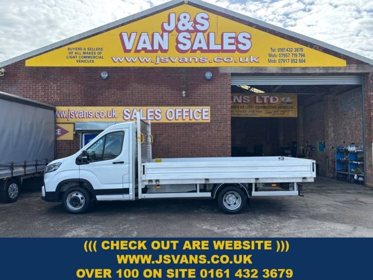 2024 24 MAXUS DELIVER 9 DROPSIDER PICKUP TRUCK TWIN WHEEL X-LWB LOW MLS  DIESEL