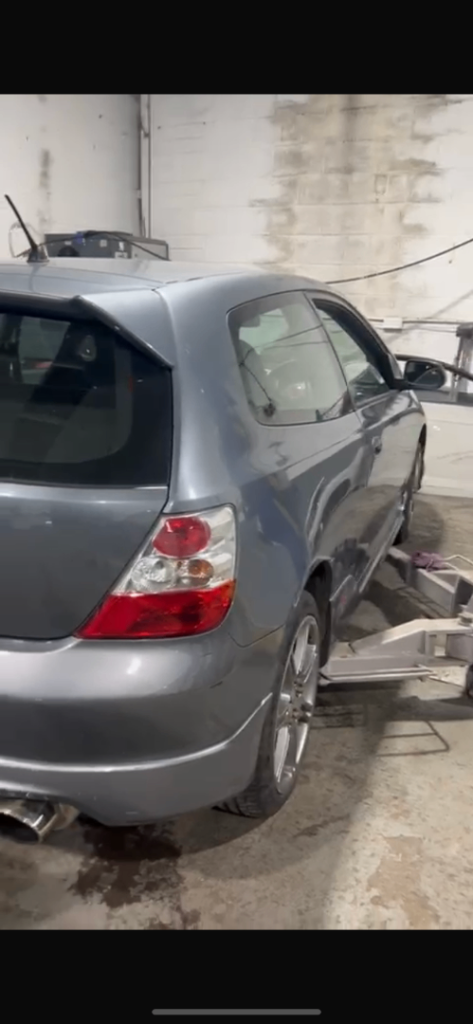 honda civic type r ep3 2004 04 reg 3 door hatchback cosmic grey