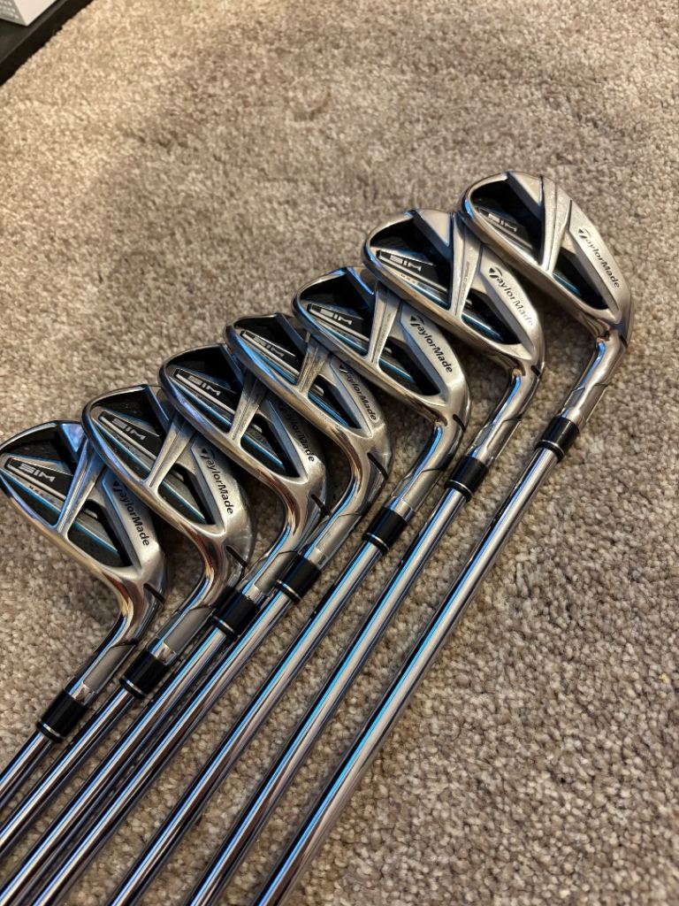 TaylorMade SIM Irons 5–PW | KBS MAX Regular Steel Shafts | Great Condition