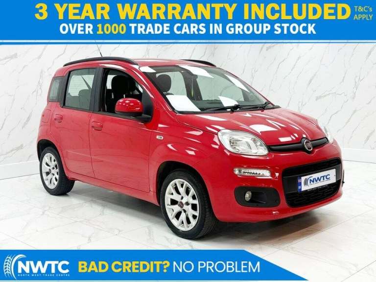 2017 Fiat Panda 1.2 Lounge Hatchback 5dr Petrol Manual Euro 6 (69 bhp) Hatchback Petrol Manual