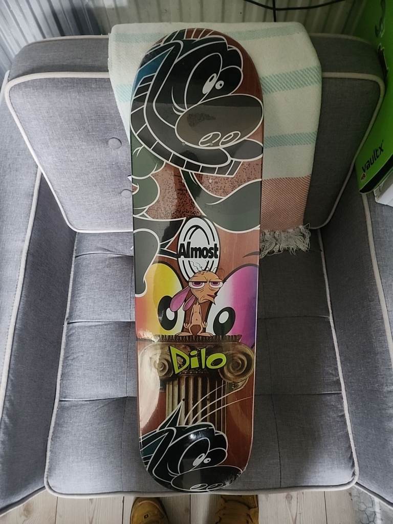 Almost Skateboard Ren and Stimpy 8inch