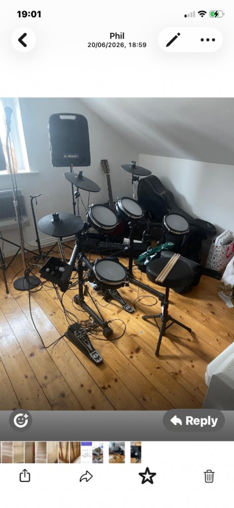Gear4music DD420X Electronic Drum Kit – Good Condition