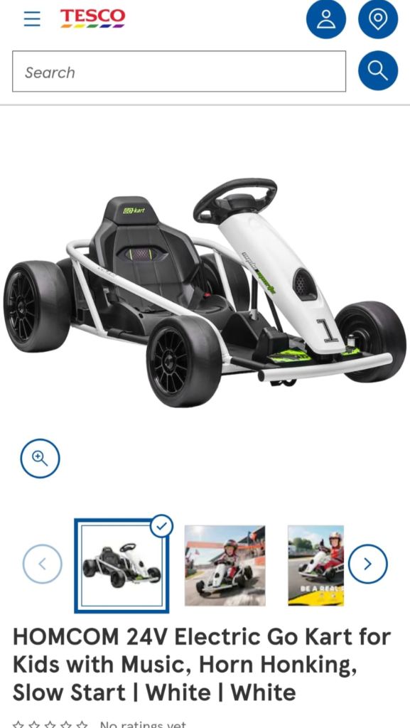 Electric go kart