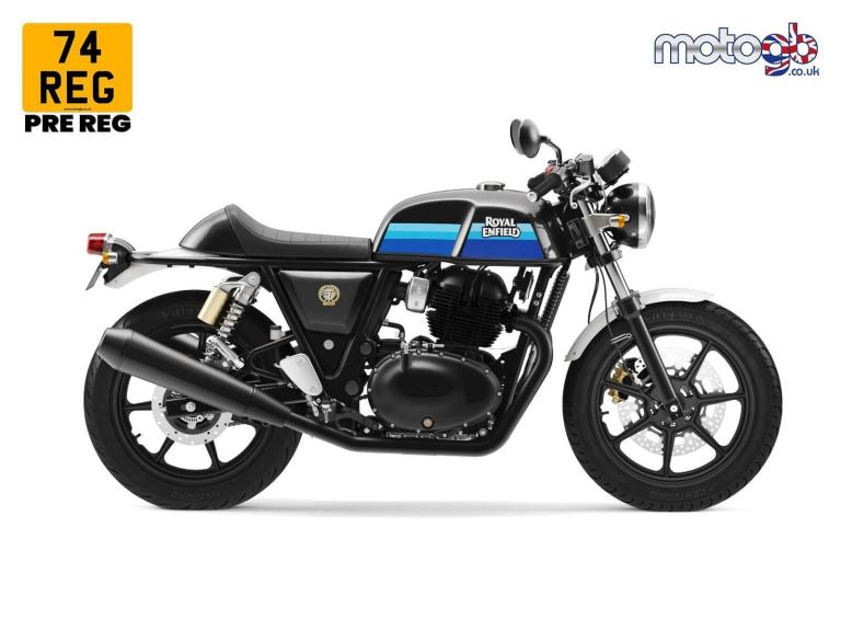 Royal Enfield Continental GT 650 Twin Slipstream Blue £6799 Now £4199 Pre-Reg
