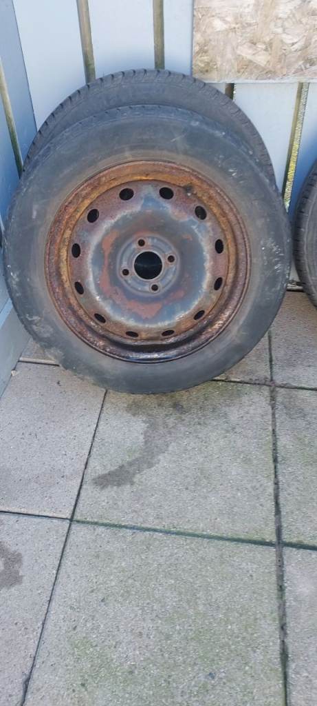 Spare wheele and tyre