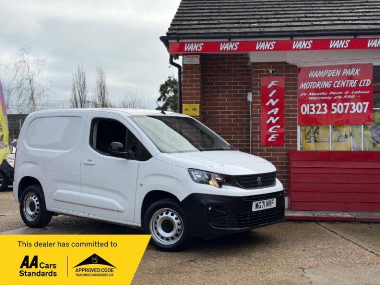 2021 Peugeot Partner 1.5 BlueHDi 1000 Professional Premium Standard Panel Van