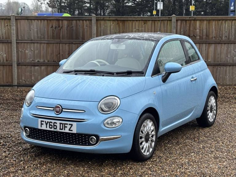 2016 Fiat 500 1.2 Lounge Hatchback 3dr Petrol Manual Euro 6 (s/s) (69 bhp) Hatchback Petrol Manual