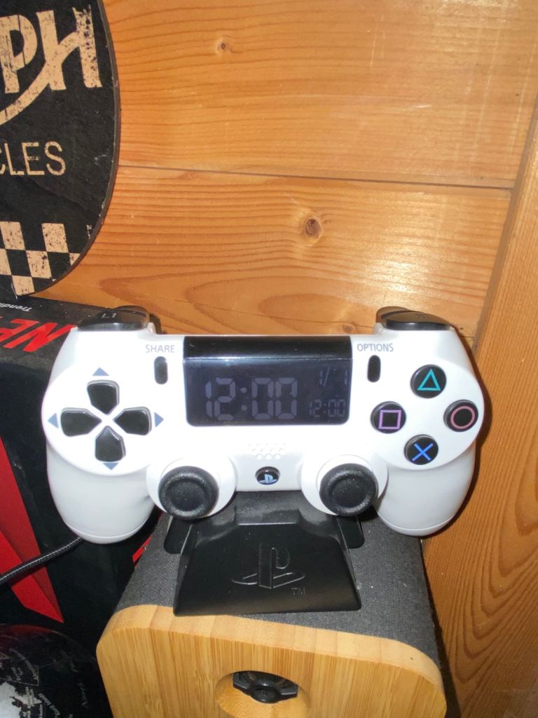 PlayStation alarm clock 