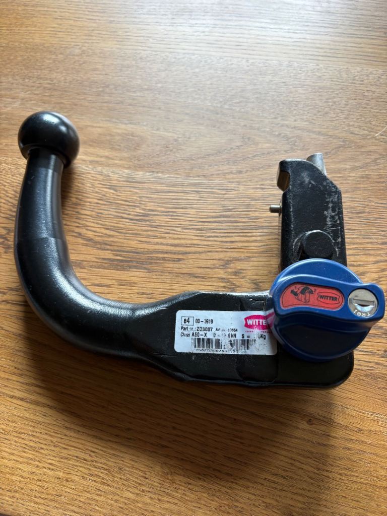 Detachable towbar (Witter)
