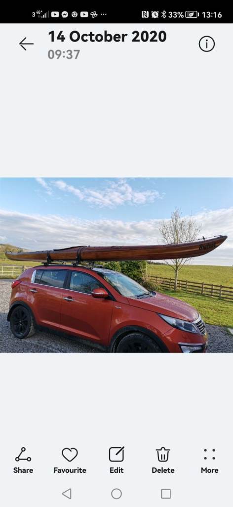 Cedar Strip Sea kayak 