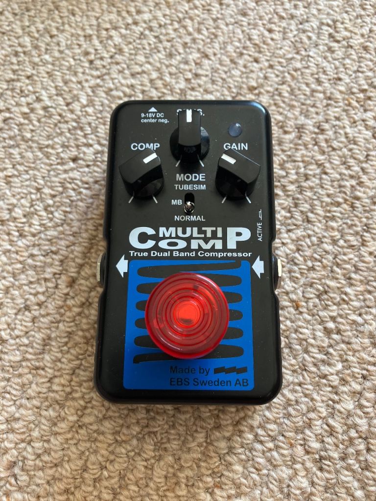 EBS Multicomp Bass Compression Pedal
