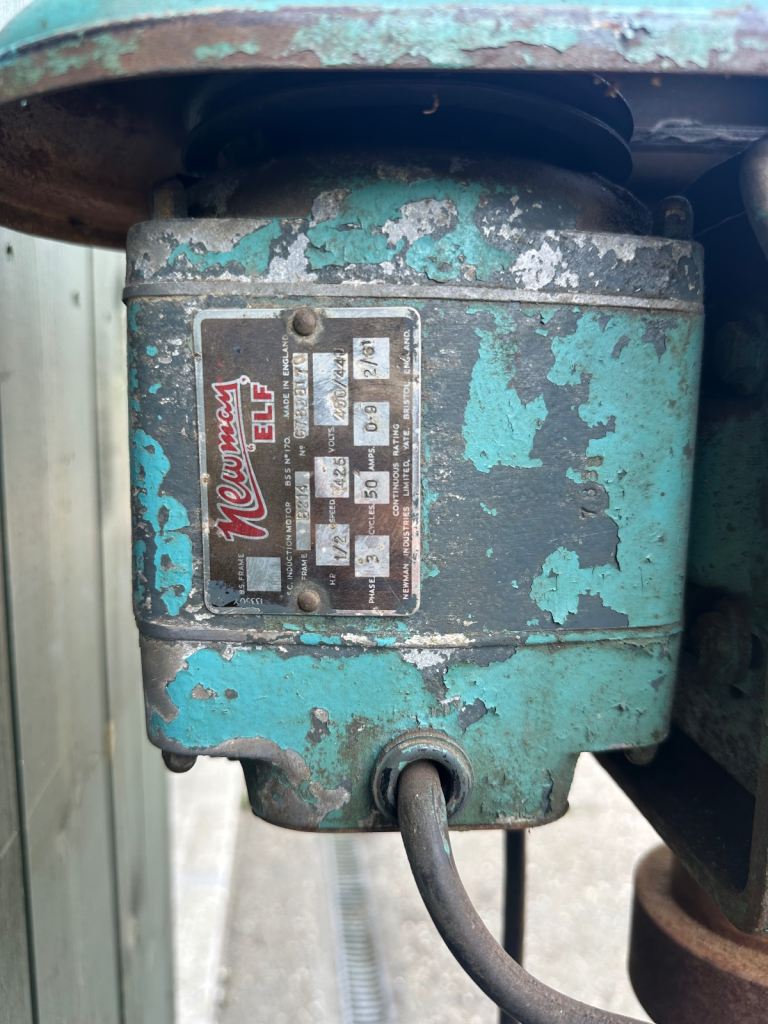 Meddings Pacera Pillar Drill - 3 phase 