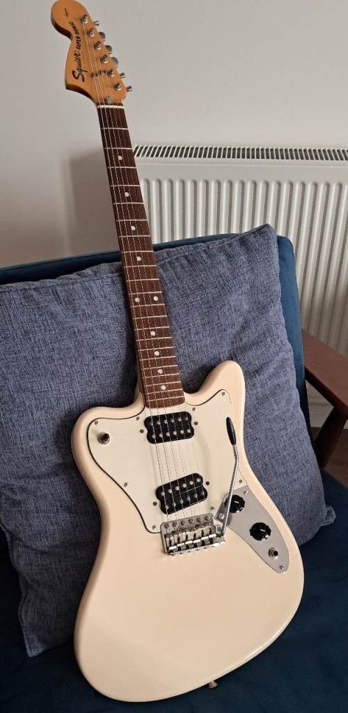 1996-98 SQUIER SUPER-SONIC VISTA SERIES Fender Japan CIJ MIJ Squire Supersonic (like Jaguar Mustang)