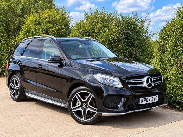 2017 67 MERCEDES BENZ GLE350d AMG LINE 3.0 V6 4MATIC 258BHP EURO 6 BLACK