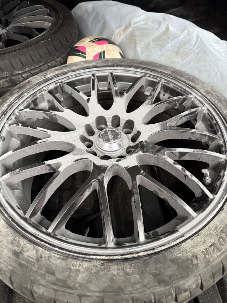 18” multi spoke alloys