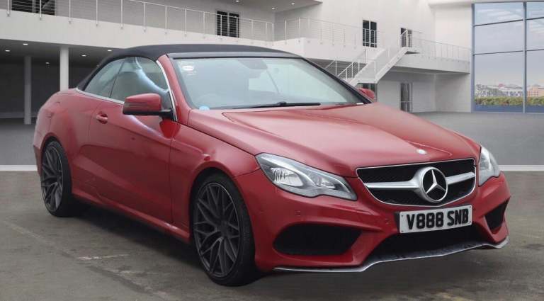 2014 Mercedes-Benz E Class 2.0 E200 AMG Sport Cabriolet G-Tronic+ Euro 6 (s/s) 2dr CONVERTIBLE Pe...
