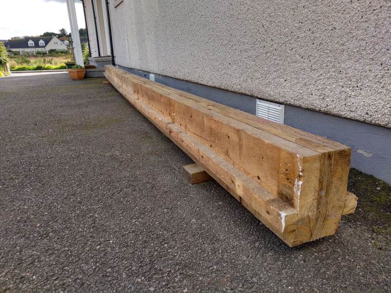 Wooden composite beam