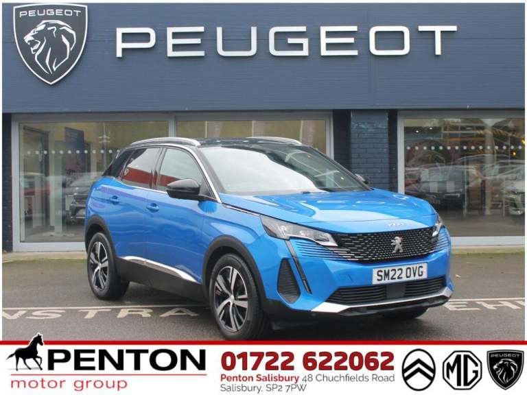 2022 Peugeot 3008 1.2 PureTech GT Euro 6 (s/s) 5dr HATCHBACK Petrol Manual