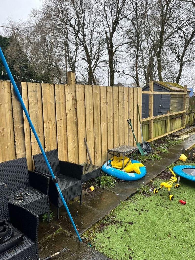 Garden fence / wood 