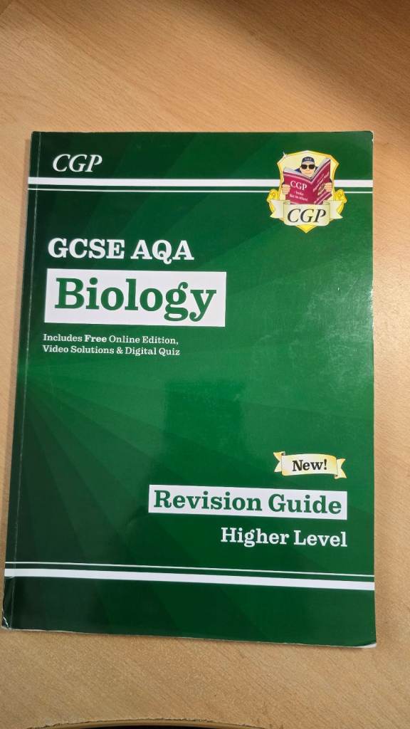 CGP AQA GCSE Biology Revision Guide Higher Level