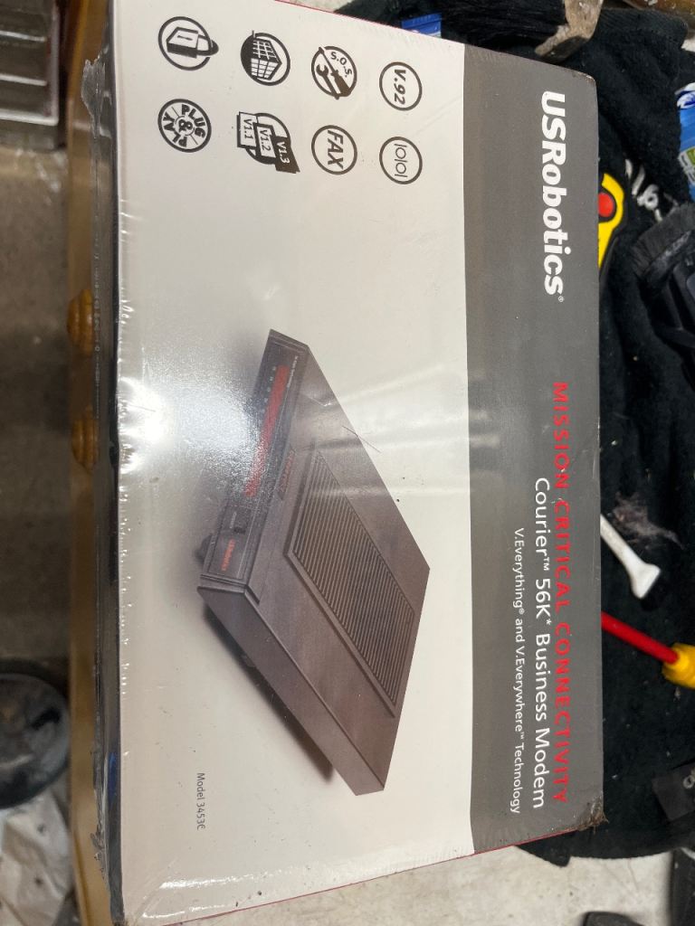 USRobotics Courier 56K Business Modem – New in Box