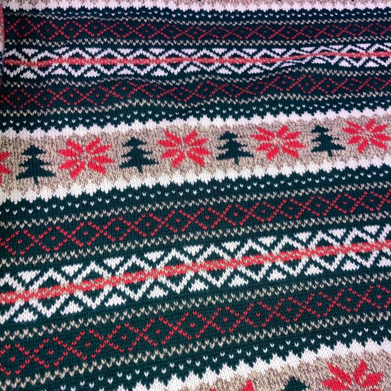 St John’s Bay Fair Isle Christmas Jumper Cotton Men’s XXL