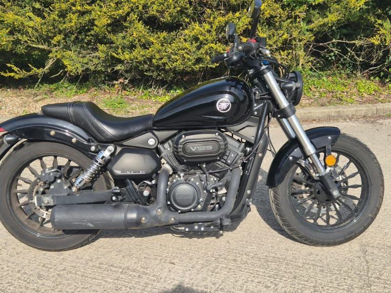 2023 23 Keeway Rkv 125 C 125 RKV125 Custom Cruiser Euro 5 13 Ps 3744 Miles