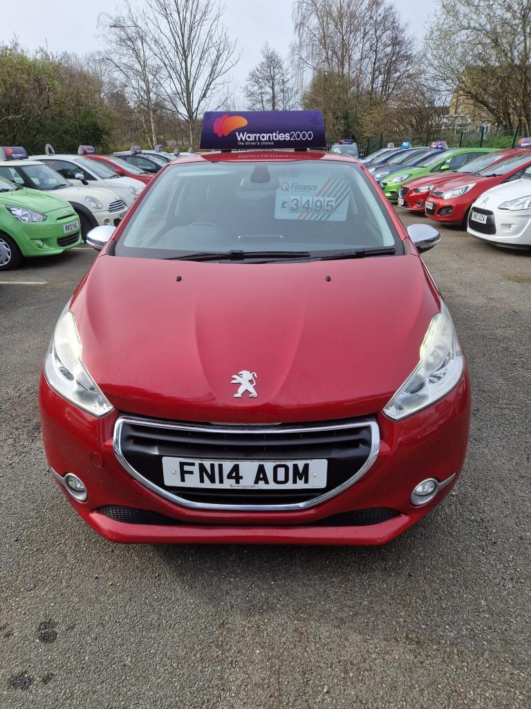 2014 Peugeot 208 1.2 VTi Allure 3dr HATCHBACK Petrol Manual