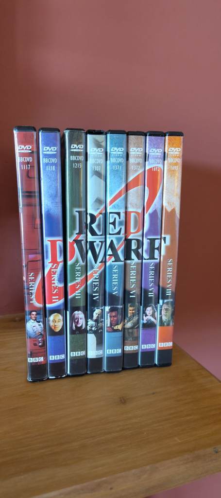 Red Dwarf DVD Box Set Series I-VIII – Good Condition