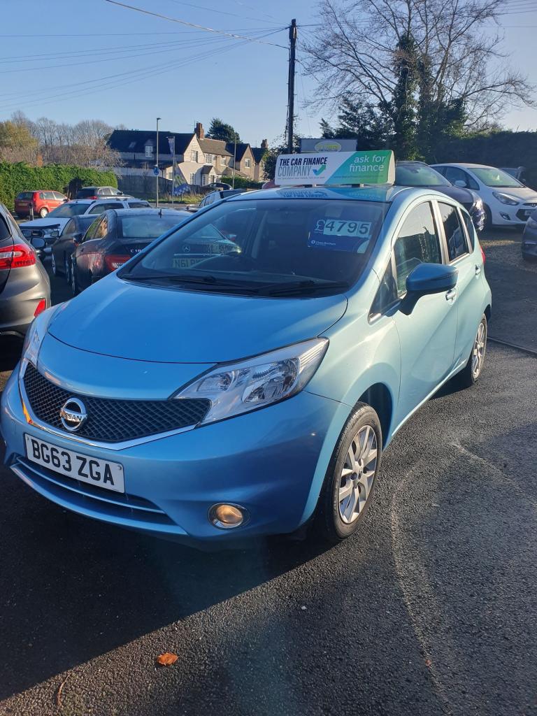 2013 Nissan Note 1.2 12V Acenta Hatchback 5dr Petrol Manual Euro 5 (s/s) (80 ps)