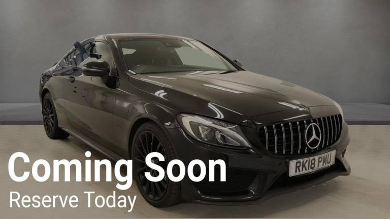 2018 Mercedes-Benz C Class C220d AMG Line Premium Plus 2dr Auto COUPE DIESEL Automatic
