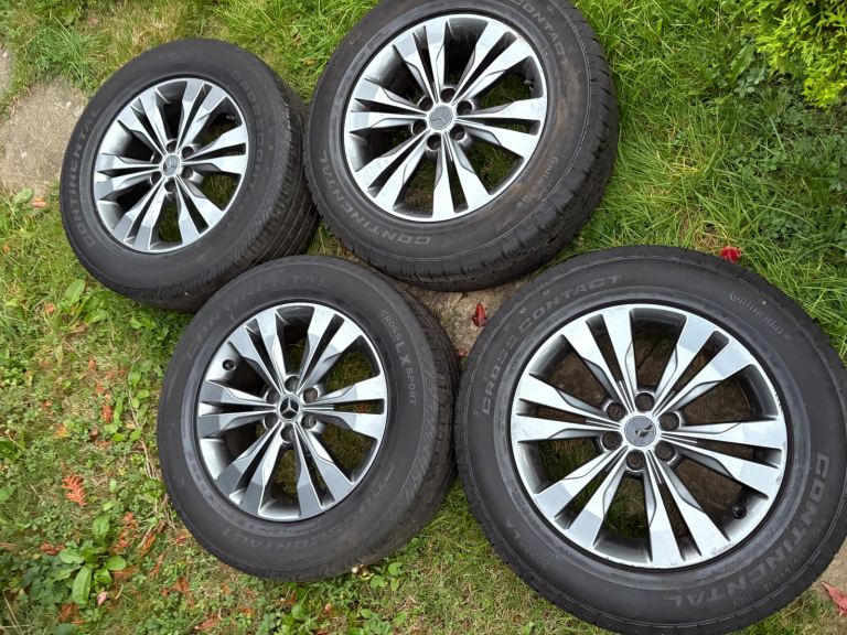 2018 MERCEDES X CLASS X250 18 INCH 6 TWIN SPOKE 6 STUD ALLOY Wheels Alloys