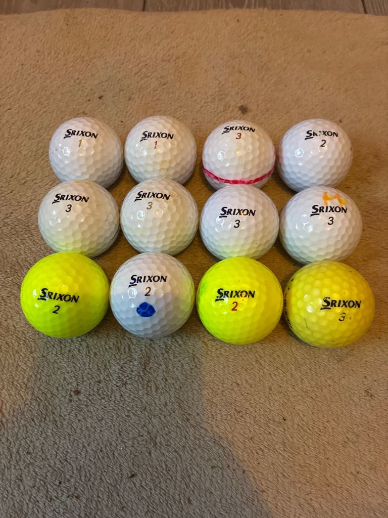 12 x Srixon Z Star golf balls