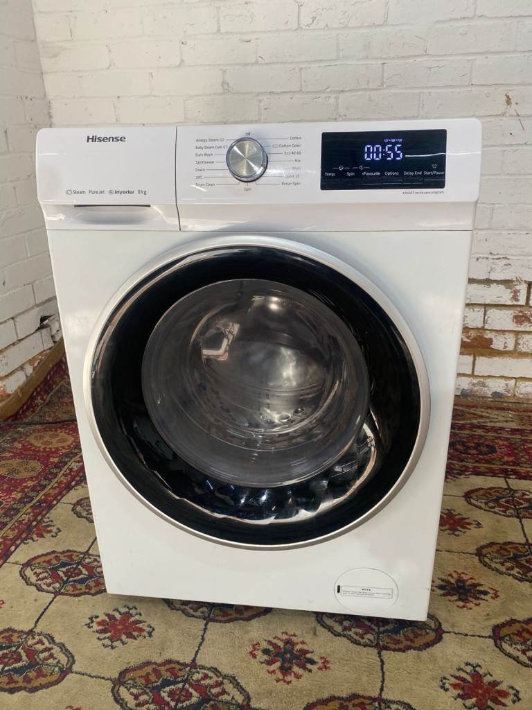 FREE DELIVERY Hisense Large Drum 9KG Washing Machine 