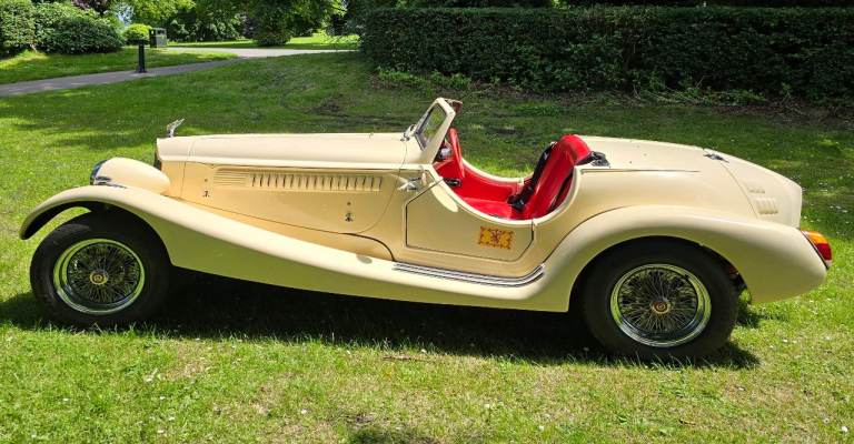 Beautiful Madison Roadster. Stylish and sleek.