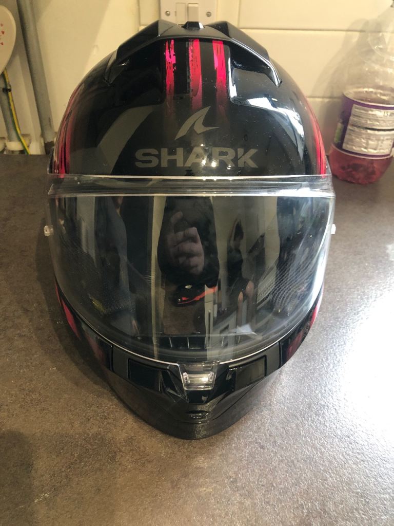 Shark motorbike helmet 
