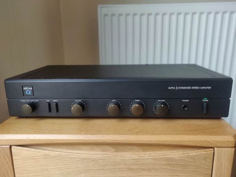 Vintage A&R Cambridge Arcam Alpha 3 Integrated amp