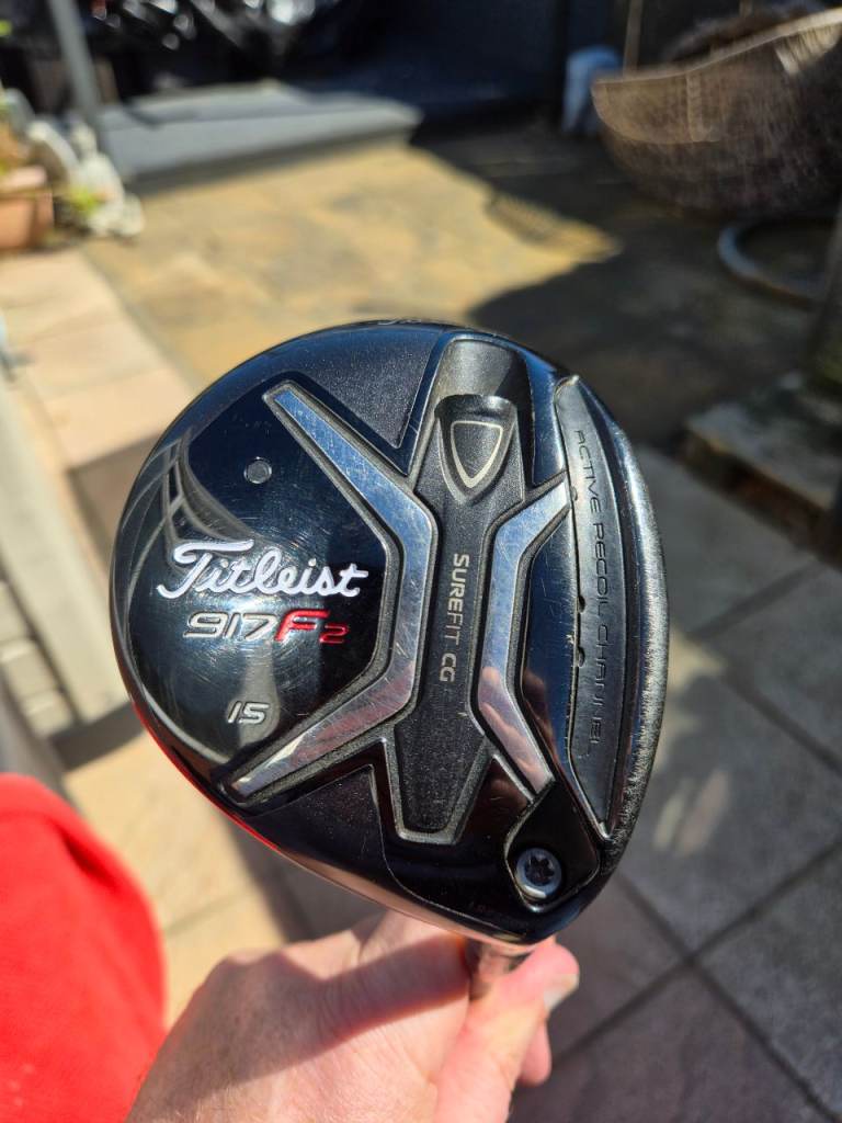 Titleist 917 F2 3 Wood  15 Degree  Stiff Flex Diamana