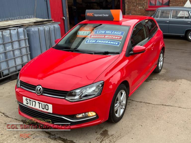 2017 Volkswagen Polo 1.0 Match Edition 3dr HATCHBACK Petrol Manual