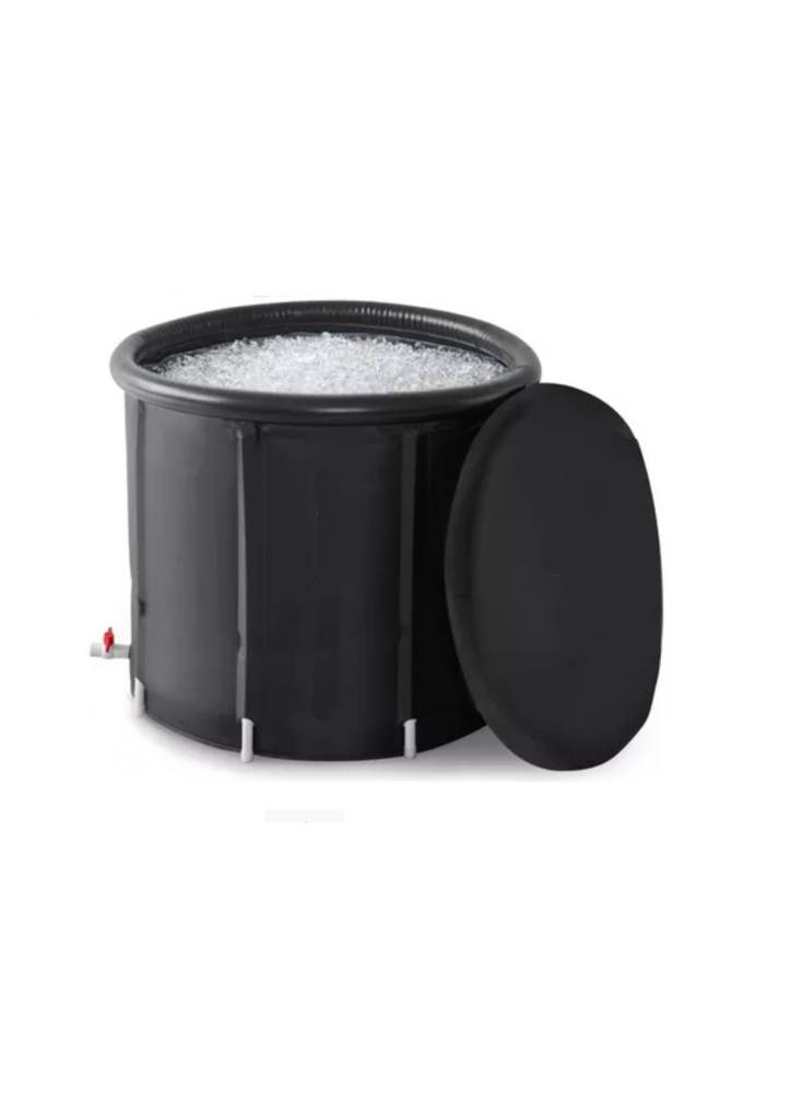 Portable Ice Bath/Hot Tub – Black, New Condition